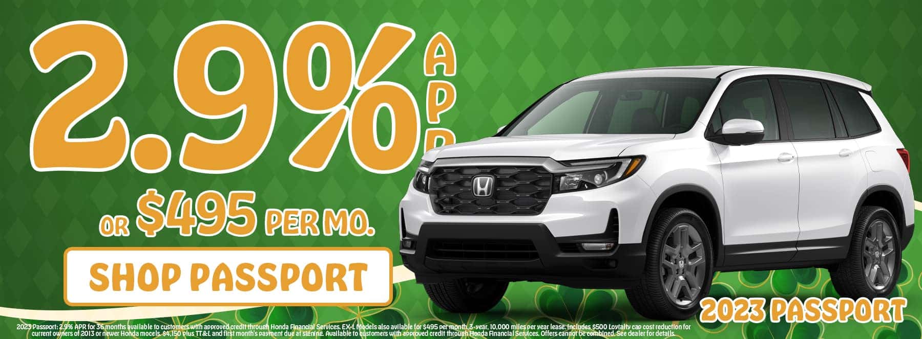 2023 Honda Passport available for 2.9% APR in Oklahoma City, OK