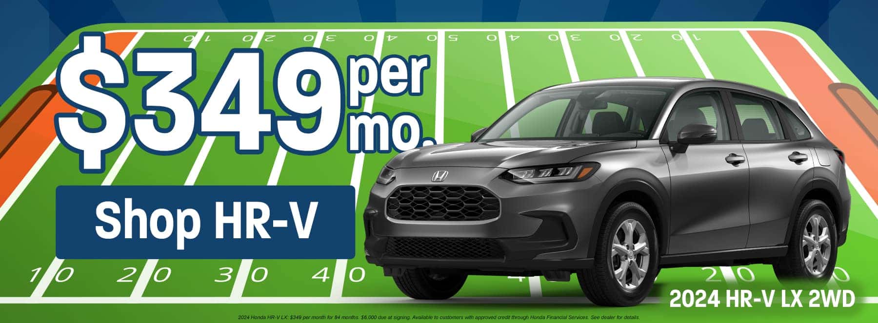 2024 Honda HR-V available for $349 per month in Oklahoma City, OK