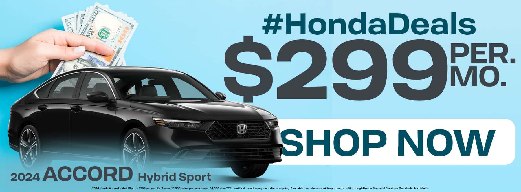 2025 Honda Accord Hybrid available for $299 per month in Oklahoma City, OK