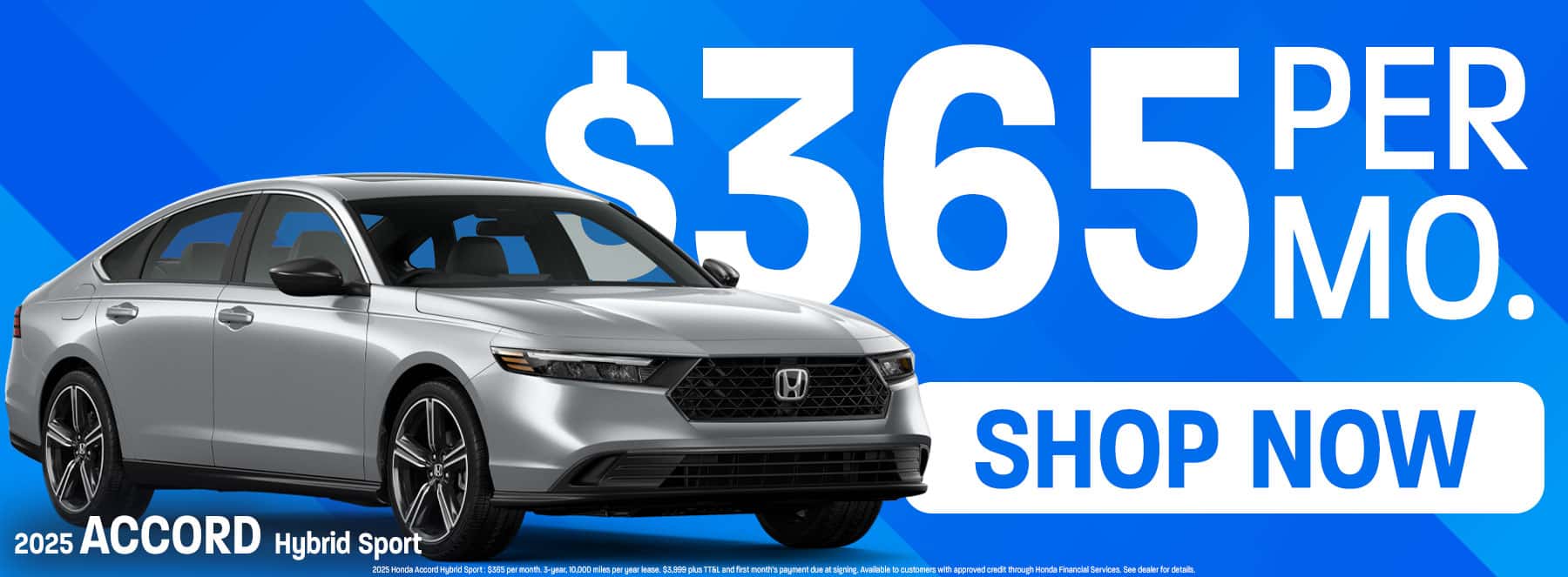 2025 Honda Accord Hybrid available for $365 per month in Oklahoma City, OK