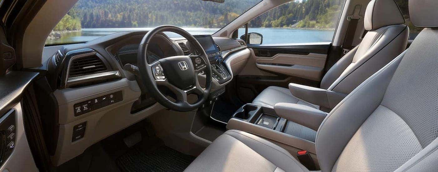 The interior of a 2024 Honda Odyssey.