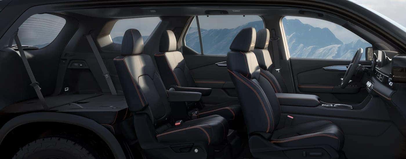 Interior space of a 2025 Honda Pilot for sale in Oklahoma City