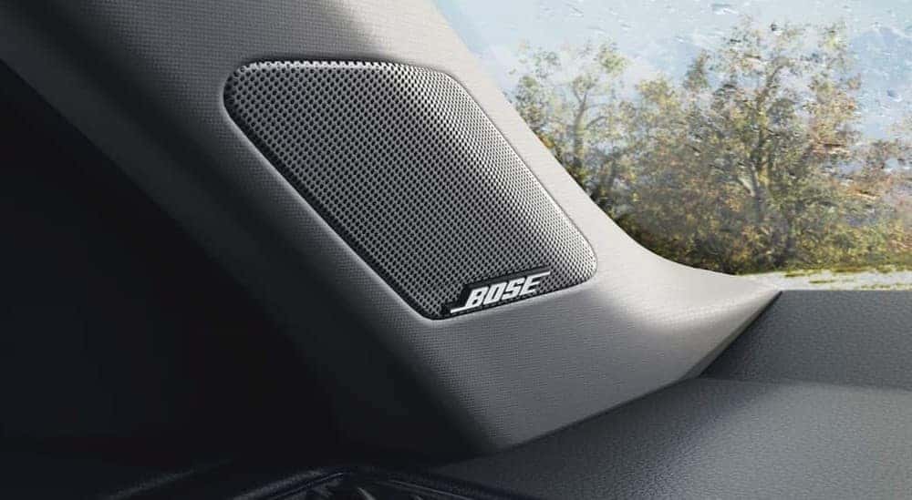 A Bose speaker in a 2025 Honda Accord Hybrid for sale in Oklahoma City.