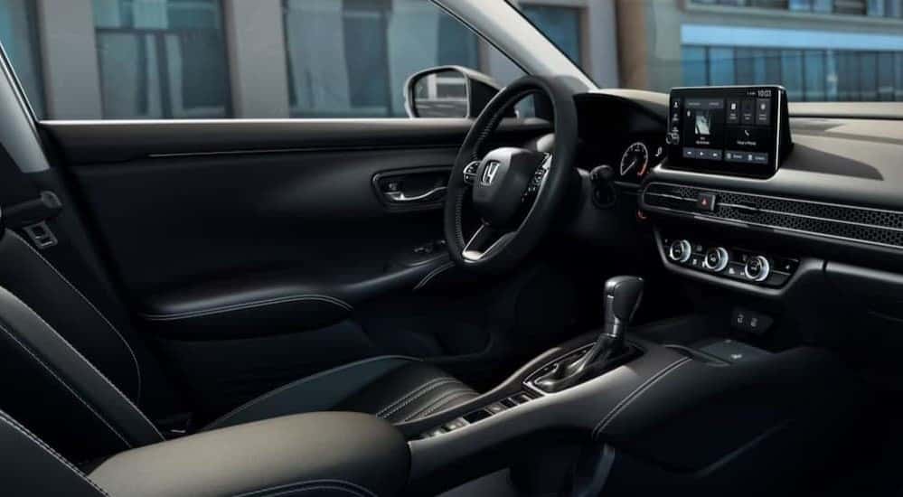 Black dash in a 2026 Honda HR-V.