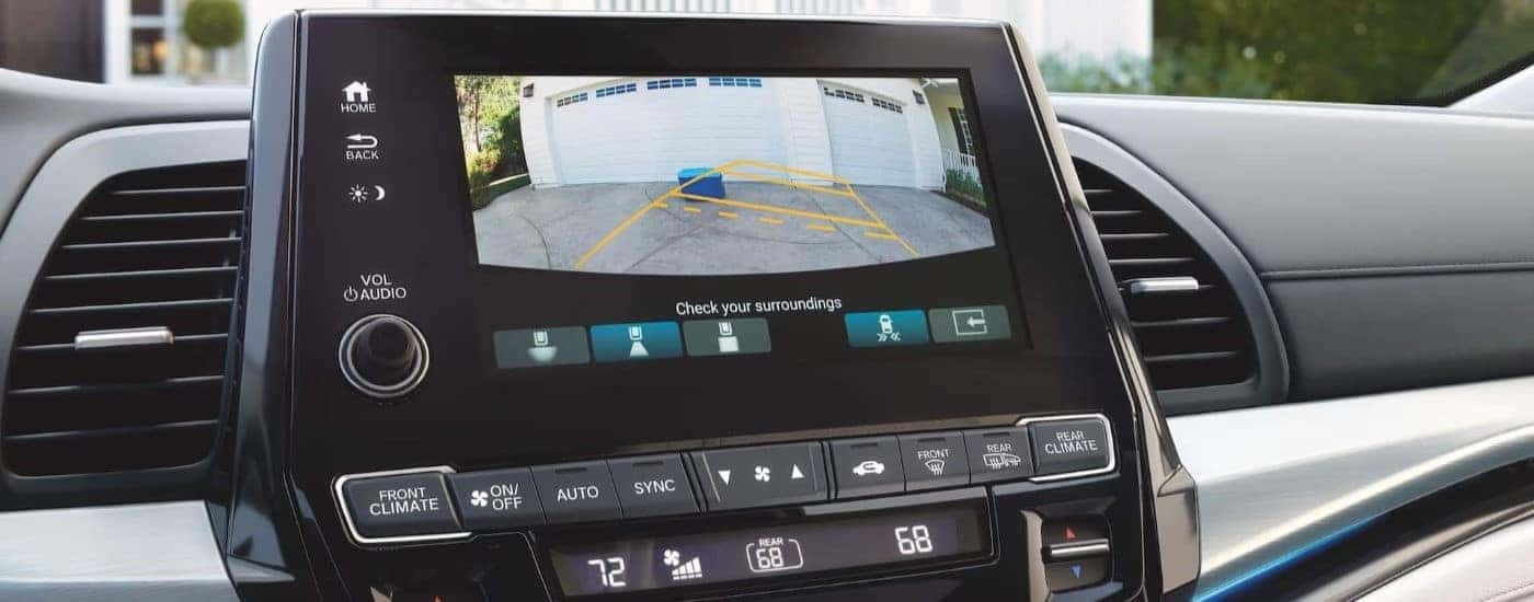 Backup camera on a 2025 Honda Odyssey