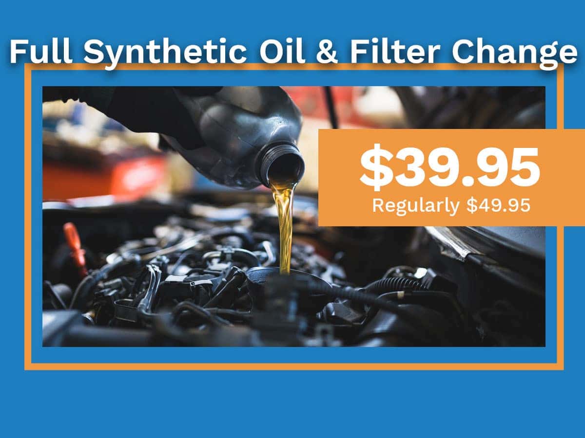 Honda Full Synthetic Oil & Filter Change Special