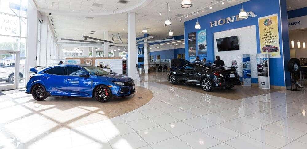 Inside Northside Honda