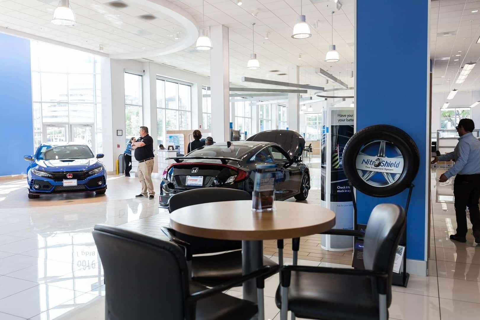 Inside Northside Honda