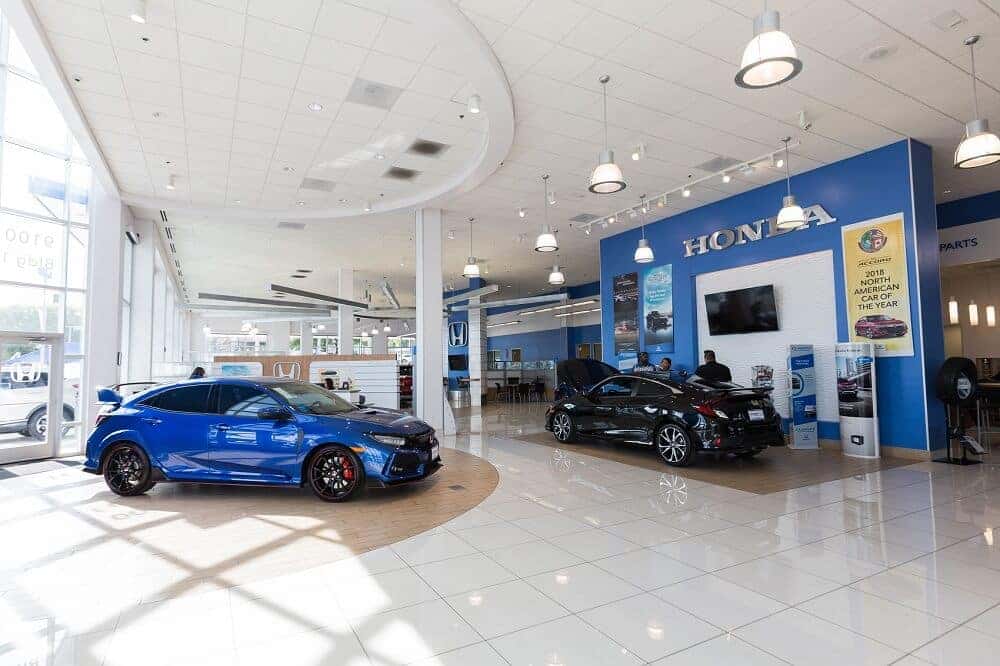 Inside Northside Honda