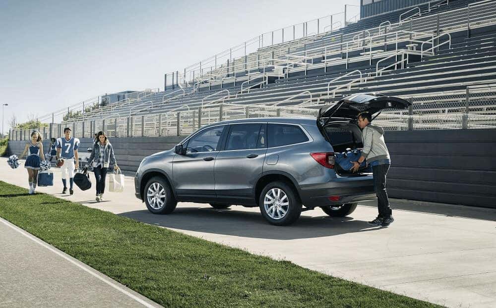 Honda Pilot Trunk Space 