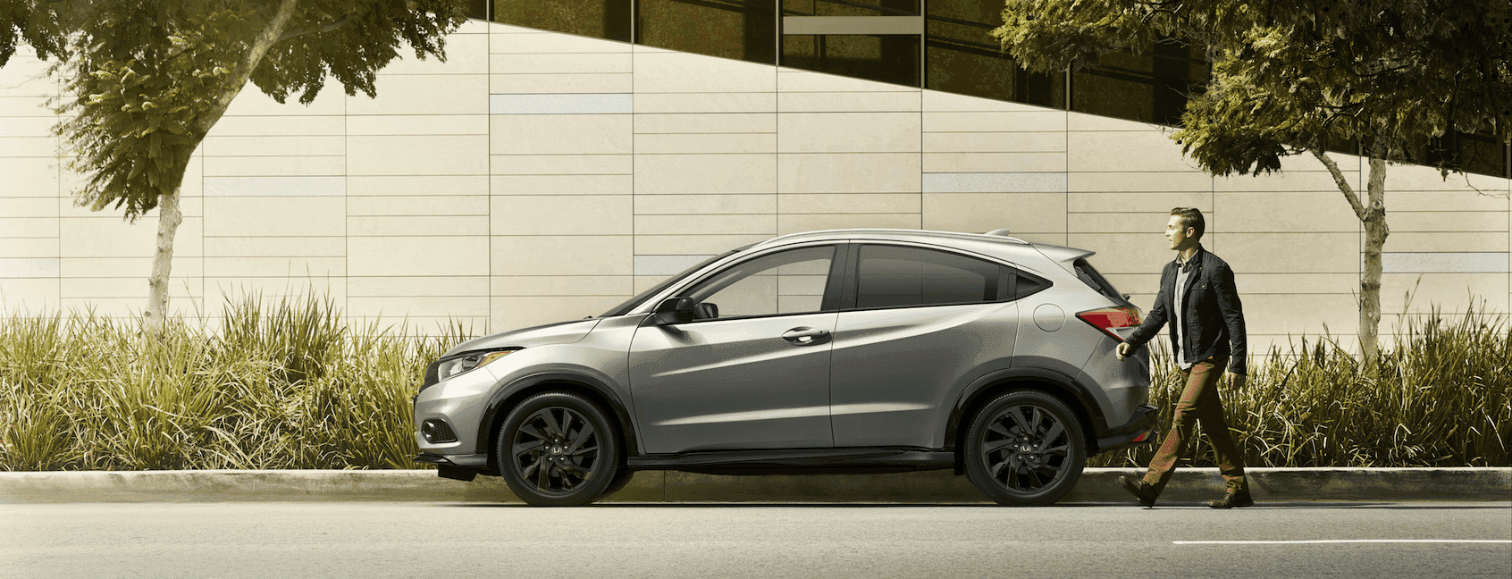 Side view of Honda HR-V