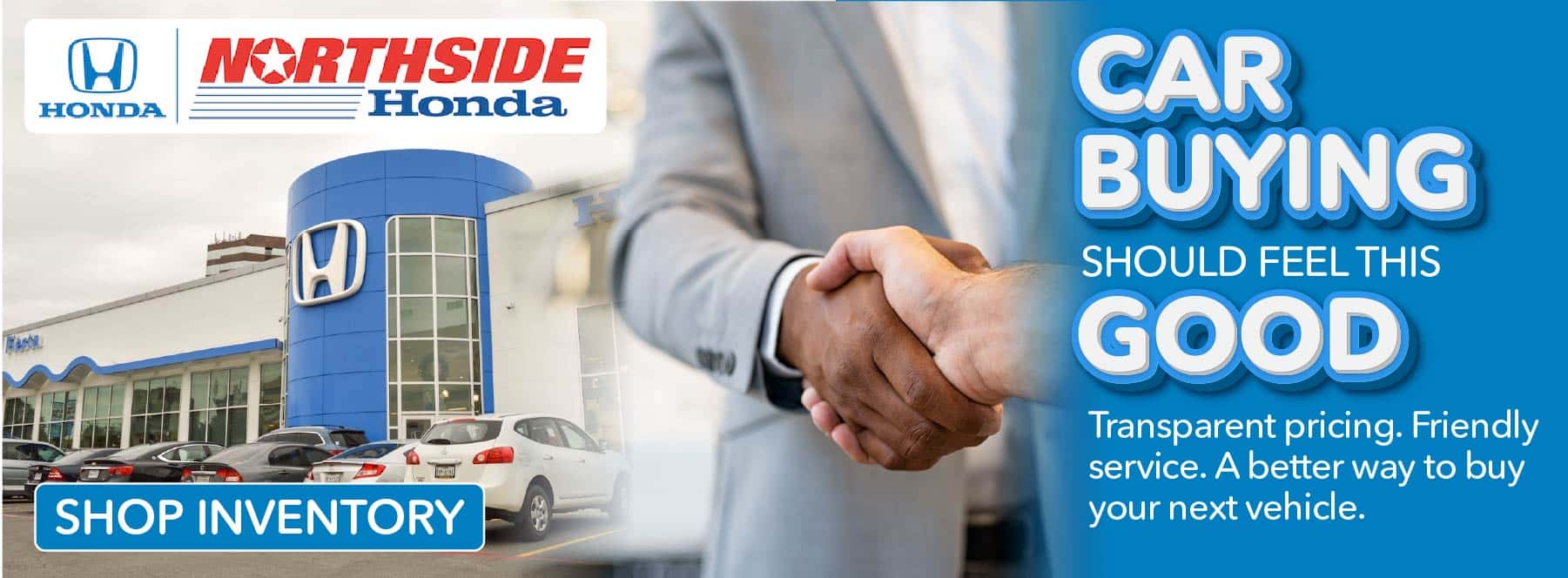 CAR BUYING SHOULD FEEL THIS GOOD.