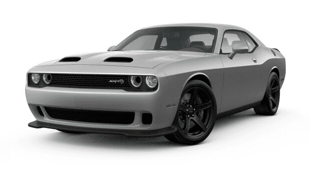 2021 Dodge Challenger SRT Hellcat in gray.