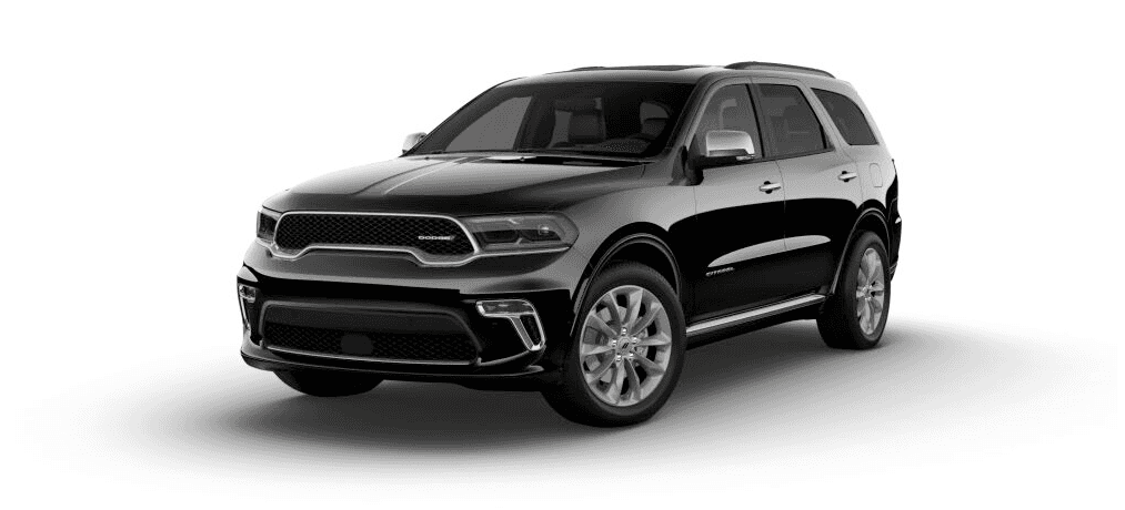 2021 Dodge Durango Citadel in black.