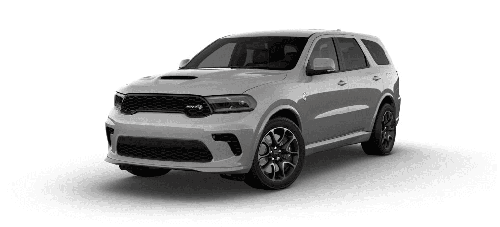 2021 Dodge Durango SRT Hellcate in gray.