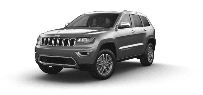 2021 Jeep Grand Cherokee Laredo Limited in the color Billet Silver Metallic Clear-Coat