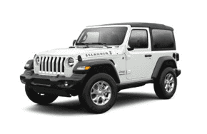 2021 2-Door Jeep Islander in the color white