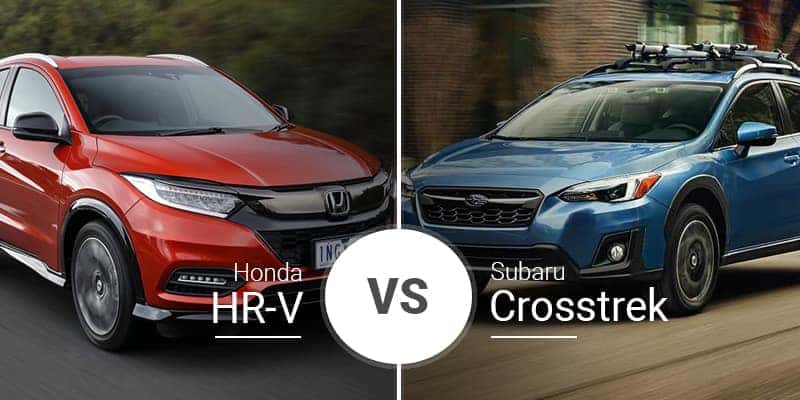 Honda HRV Vs. Subaru Crosstrek