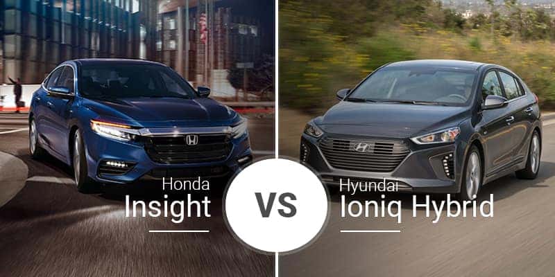 Honda Insight Vs Hyundai Ioniq Hybrid