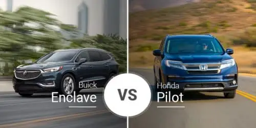 Buick Enclave Vs. Honda Pilot