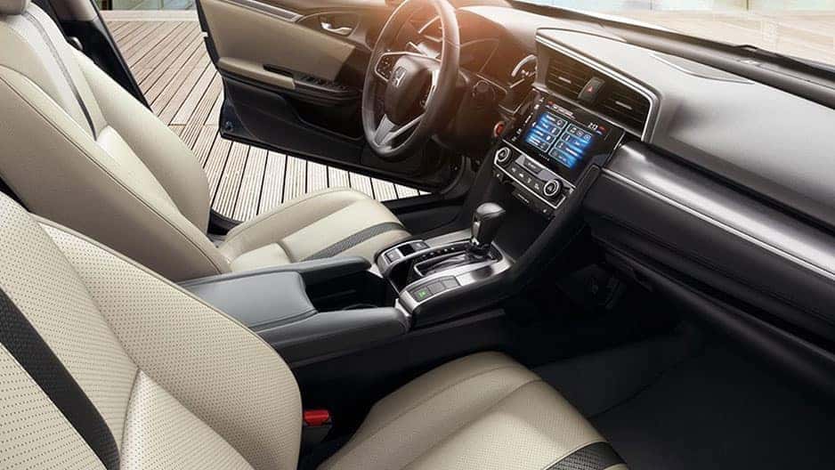 Interior Features of the New Honda Civic at Garber in Rochester, NY