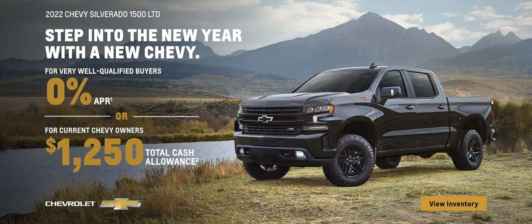 2022 chevy silverado 1500 ltd for very well-qualified buyers for current chevy owners or 0% ww or $1,250 apr total cash allowance2 chevrolet view inventory