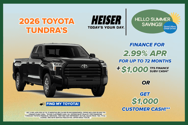 2026 Toyota Tundra