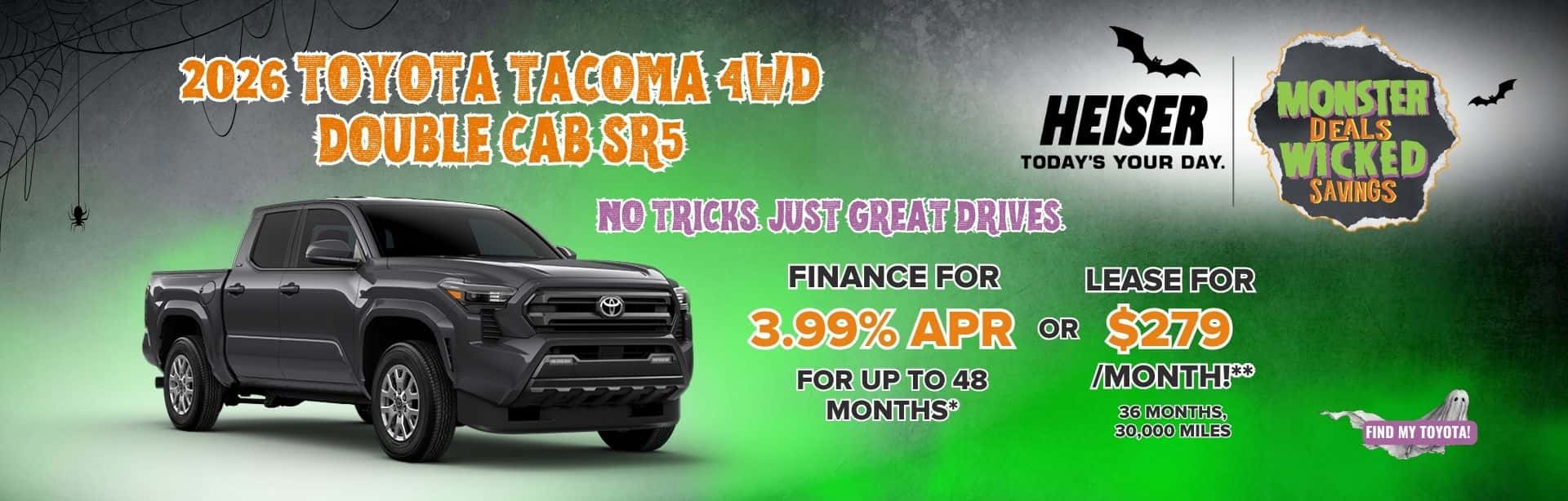 Finance for 3.99% APR for up to 48 months * OR Lease for only $279/month! **