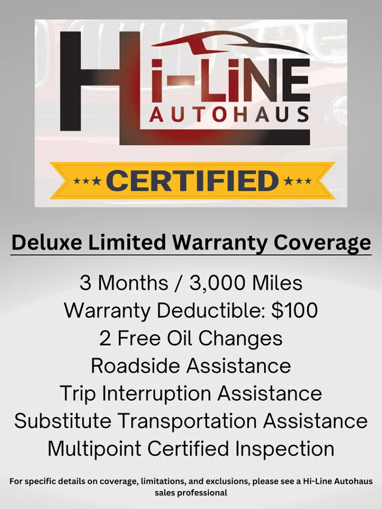 Used Vehicle Warrenty Coverage | Hi-Line Certified | Hi-Line Autohaus