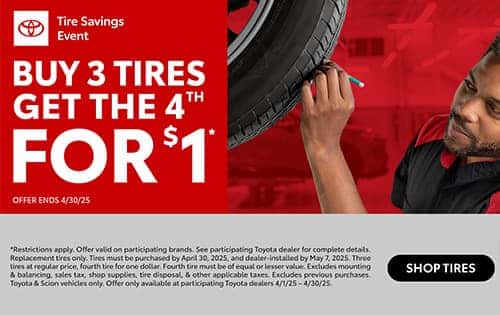 Tire Savings Event