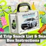 Road Trip Snack List And Snackle Box Instructions