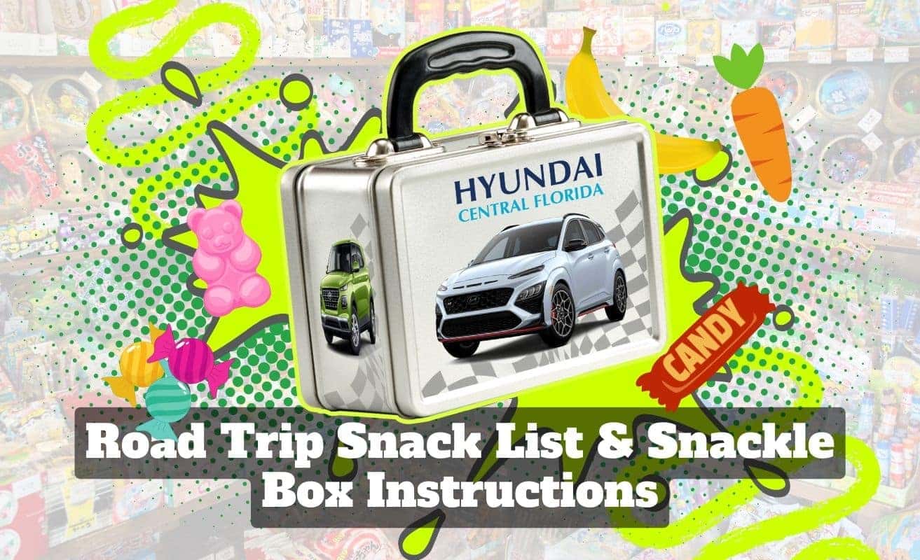 Road Trip Snack List And Snackle Box Instructions