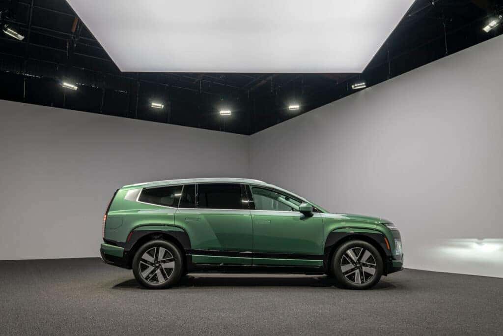 a green 2026 IONIQ 9