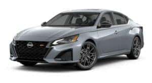 A grey 2023 Nissan Altima SR is angled left.