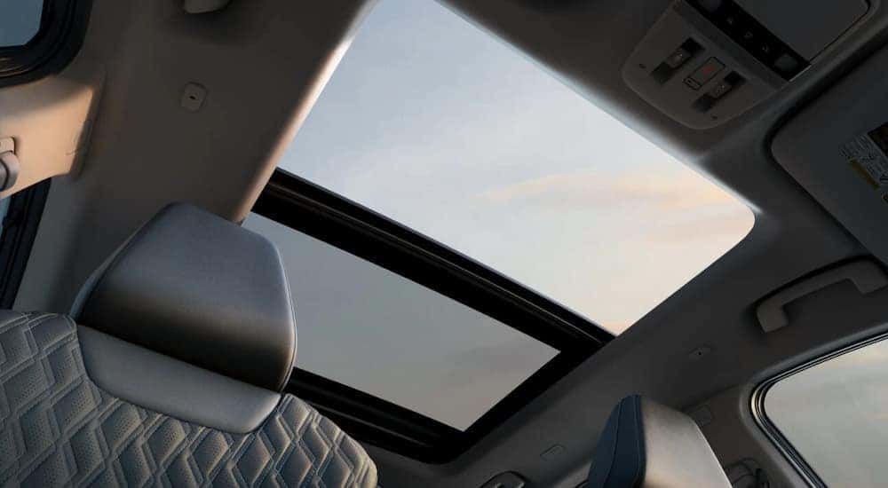 Panoramic moonroof in a 2025 Nissan Murano
