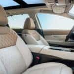 The light interior in a 2025 Nissan Murano.