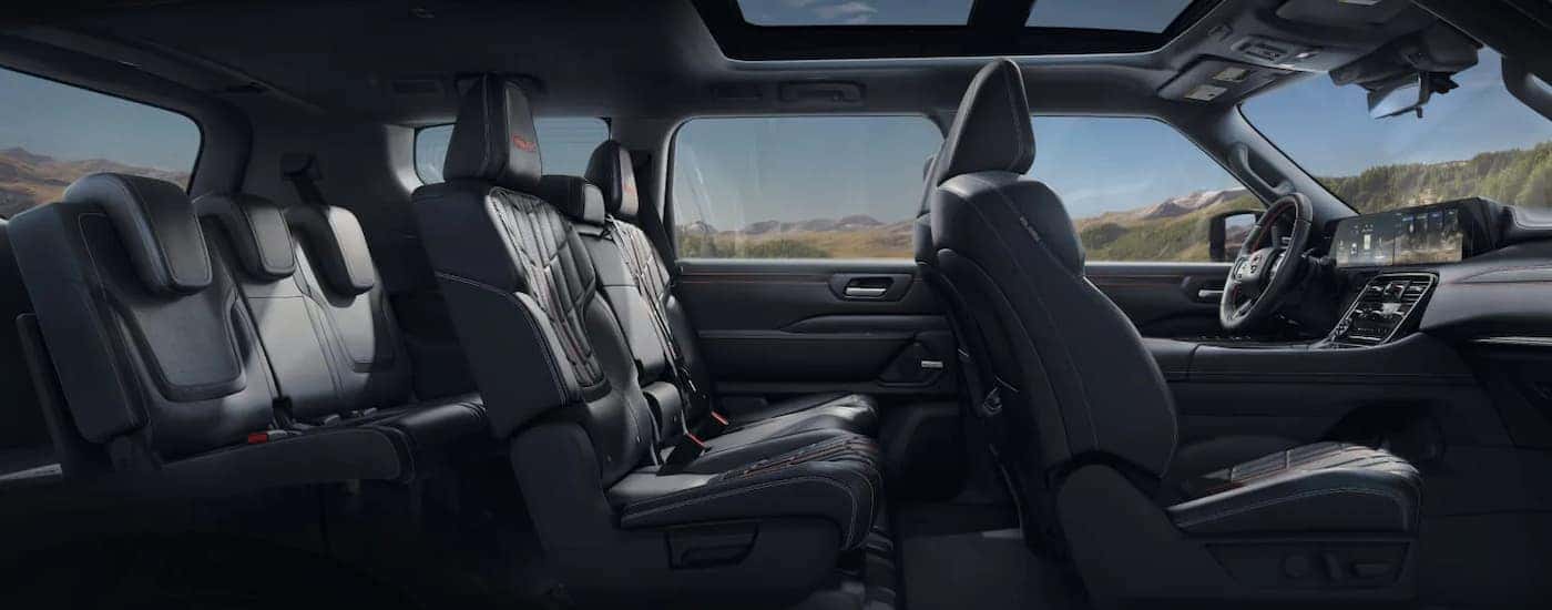 8 passenger seating in a 2026 Nissan Armada