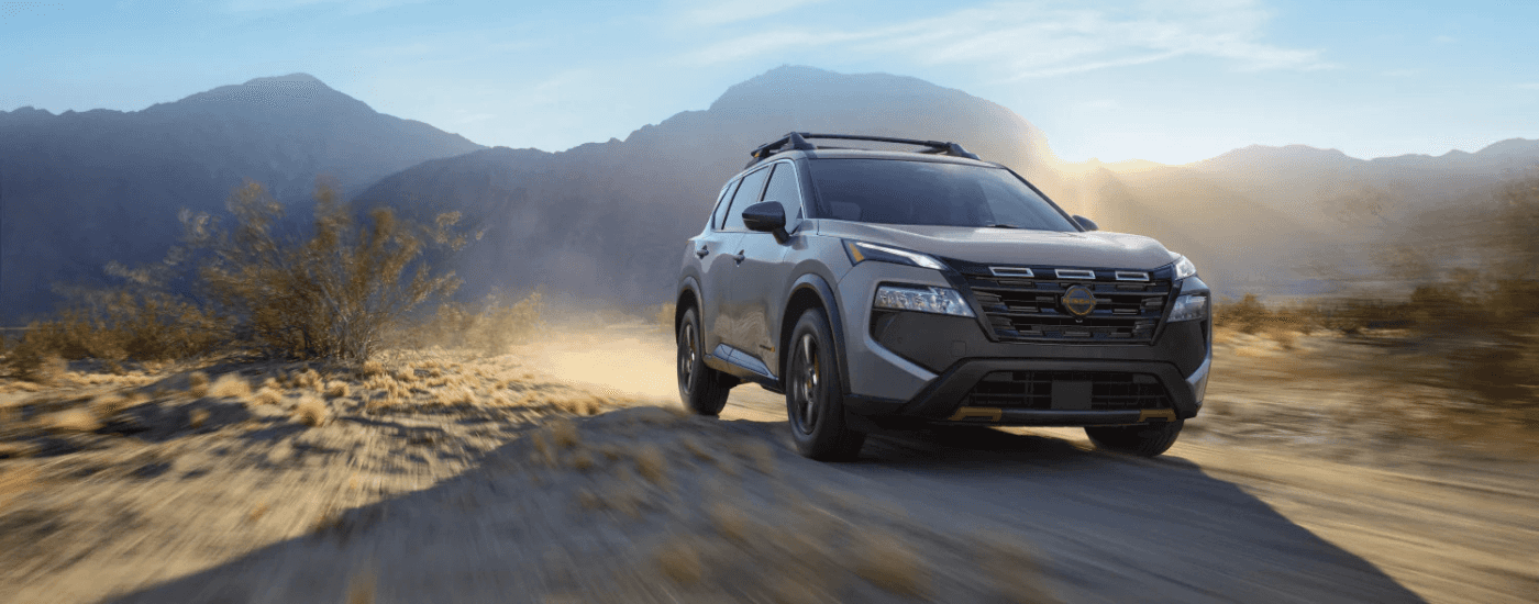 2026 Nissan Rogue driving off-road