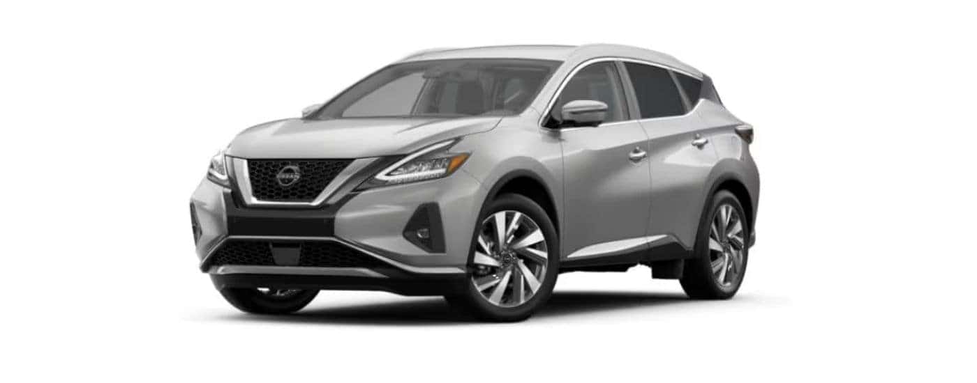 Grey 2023 Nissan Murano angled left