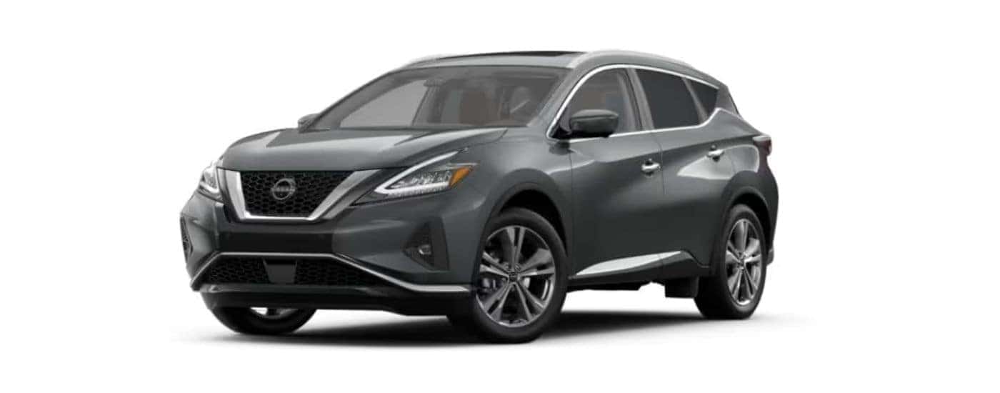 Grey 2024 Nissan Murano angled left