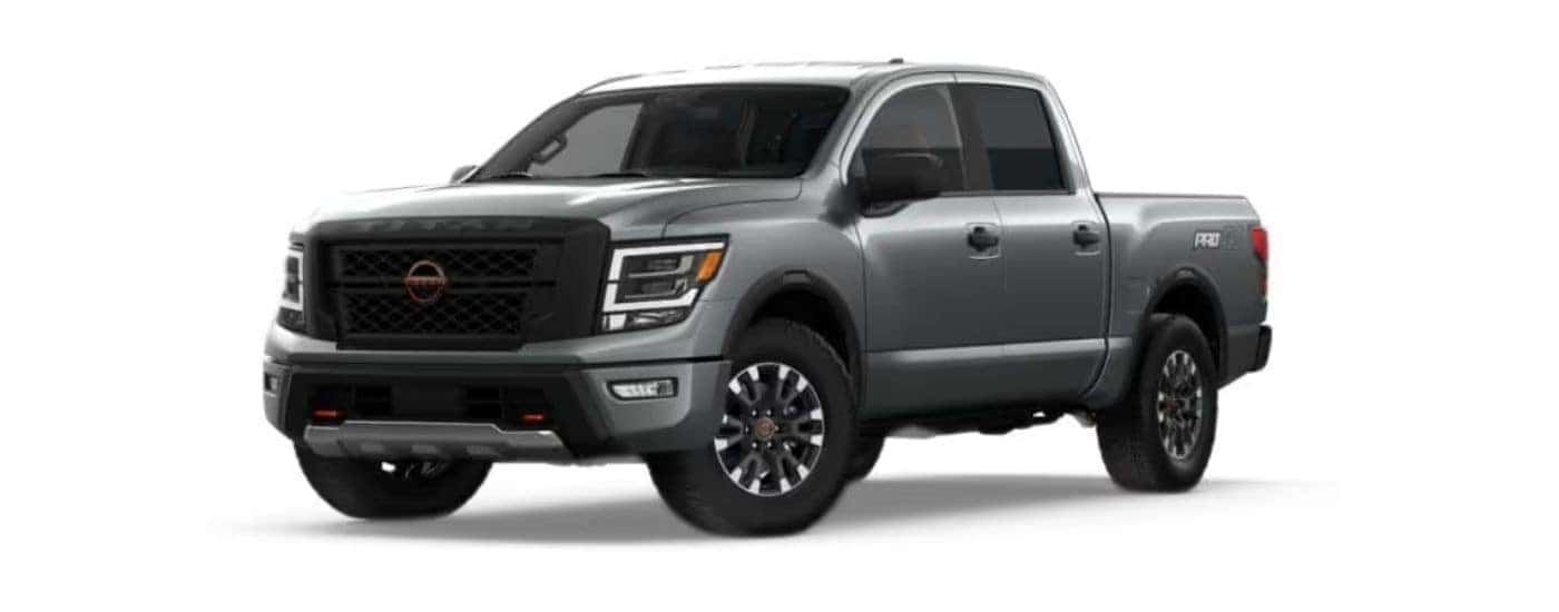 Grey 2024 Nissan Titan