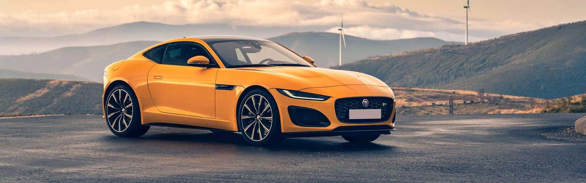 jaguar f type r coupe orange