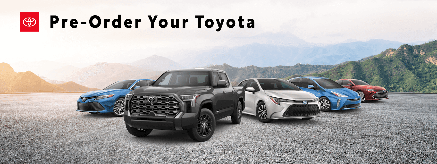 PreOrder Your Toyota Near Claremont Crown Toyota