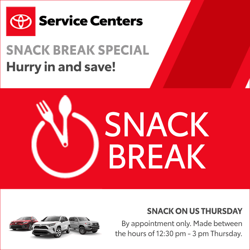 Snack on us Thursday see crown toyota for details