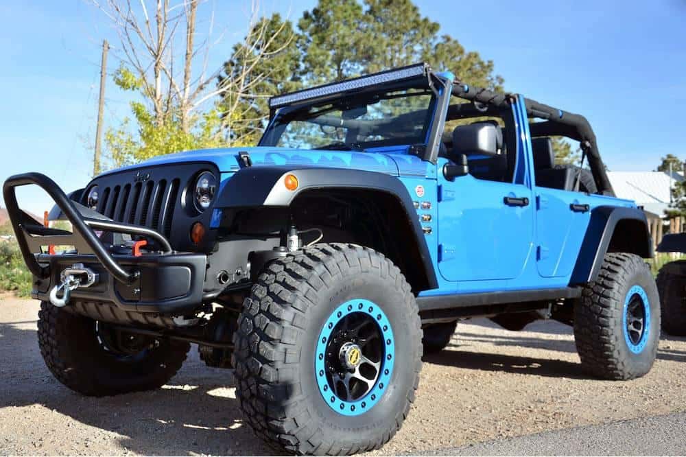 teal jeep wrangler for sale