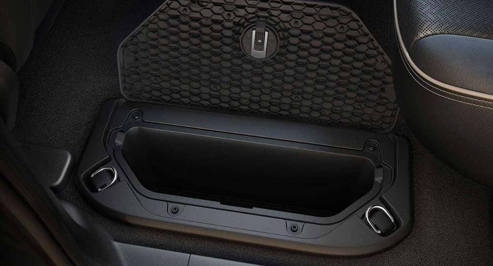 2019 Ram 1500 in floor storage space