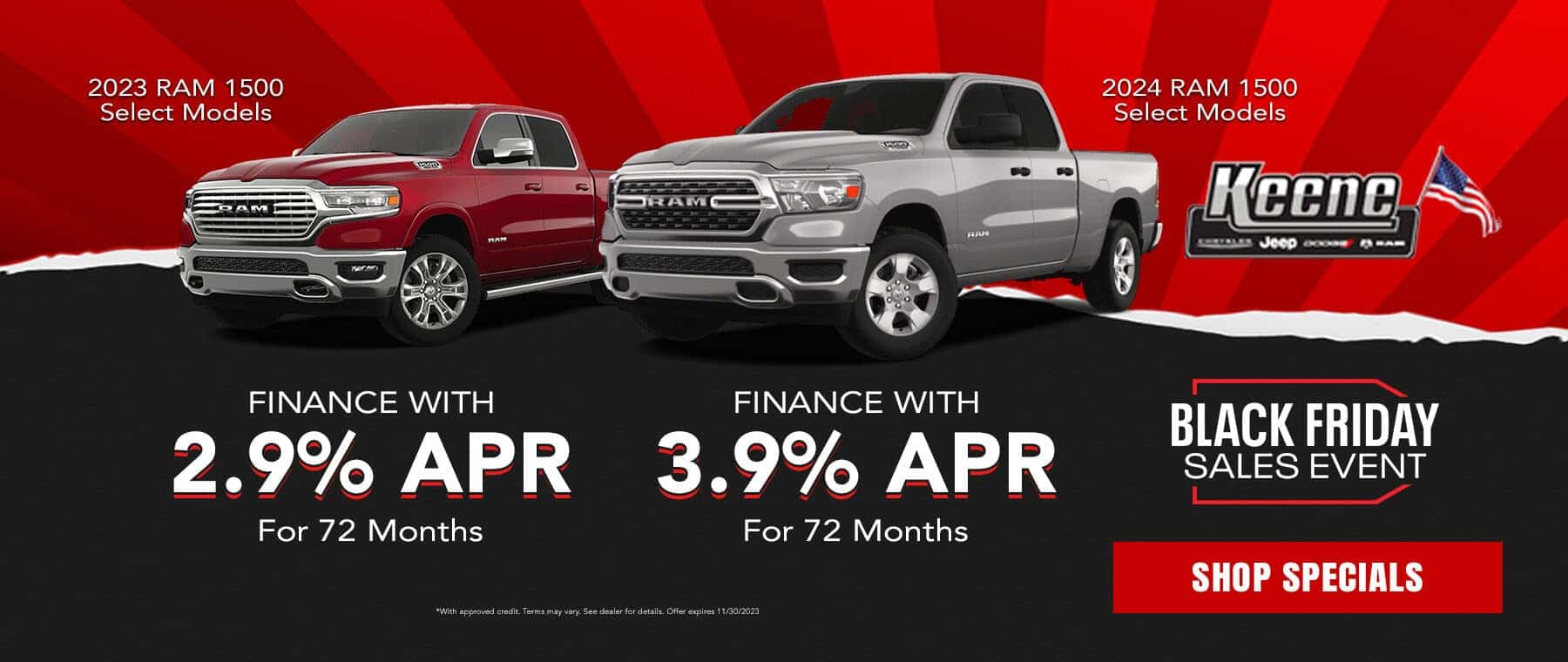 Ram November Specials