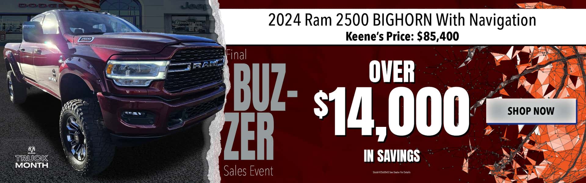 2024 2500 Major Discount
