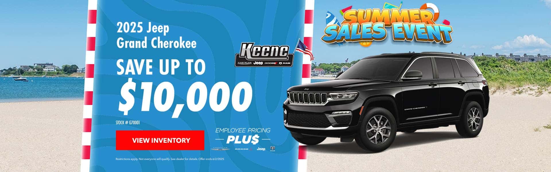 $10,000 Off Grand Cherokee