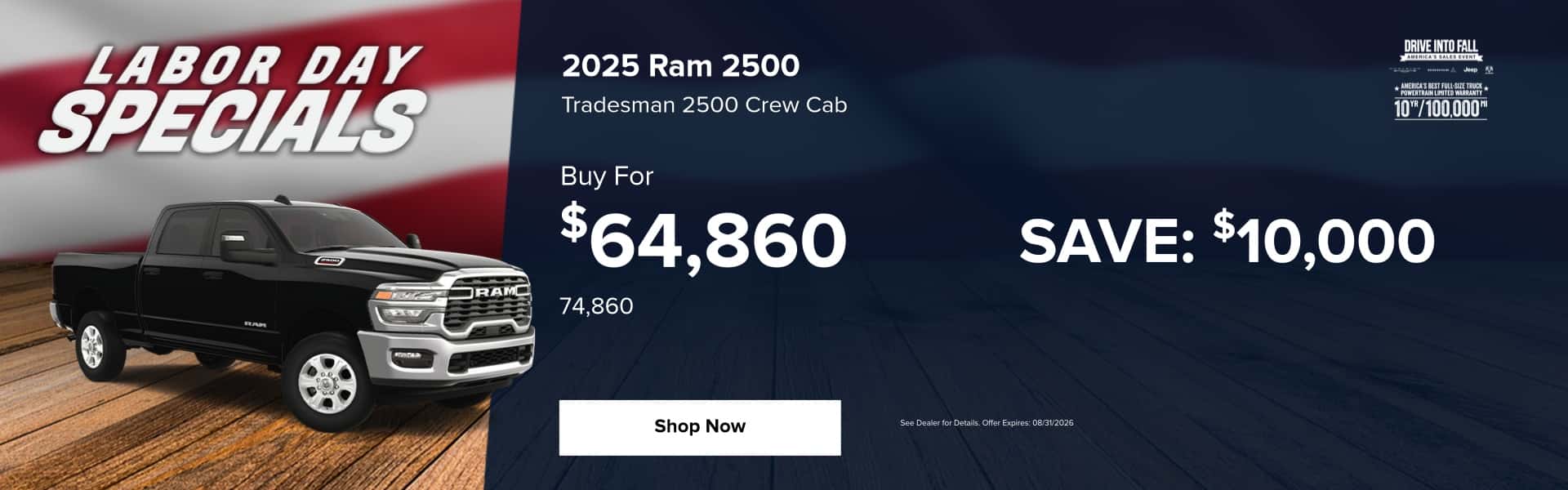 Ram 2500 Offer